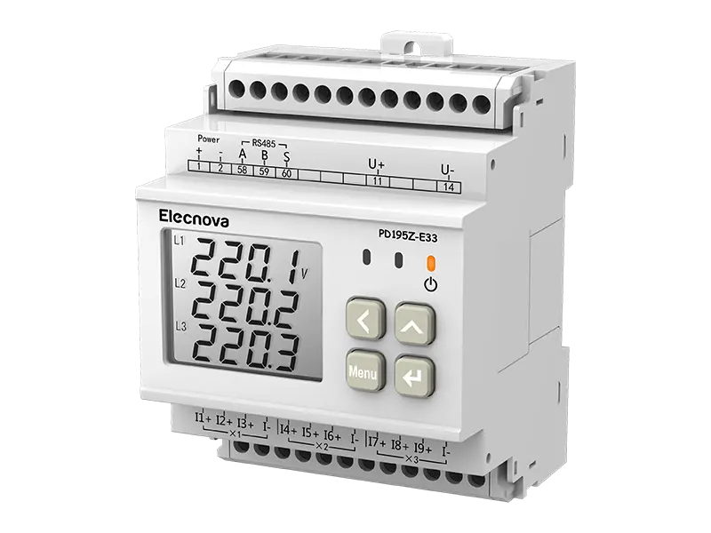 Compteur de puissance de mesure multicircuit DC