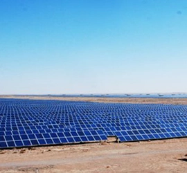 Centrale photovoltaïque de Gansu Jinchang 100MWP