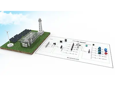 Solution d'équipement de mesure séparé de l'électricité de la station de base