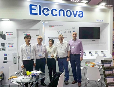 Elecnova présente les produits de stockage d'énergie au 32e Salon international des équipements électriques à Moscou